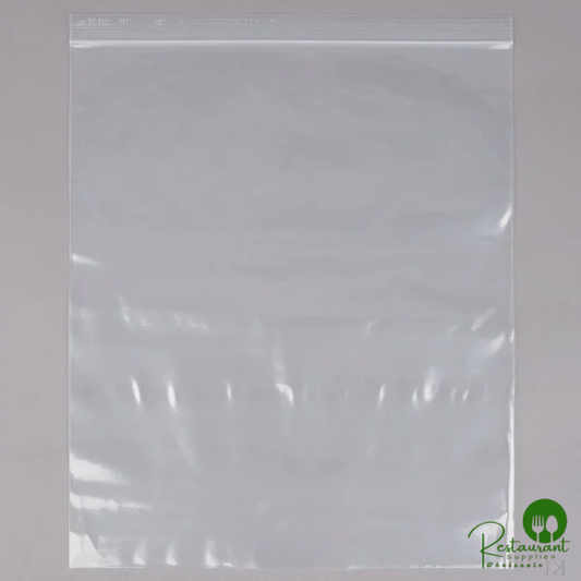 LK Packaging 13" x 15" Heavy Weight 2 Gallon Seal Top Freezer Bag - 100/Pack
