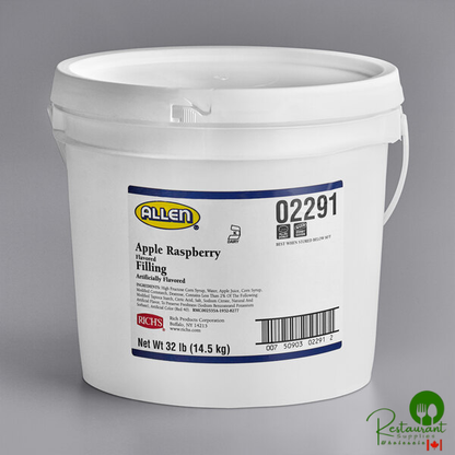 Rich's Allen Apple Raspberry Flavored Filling - 32 lb. Pail