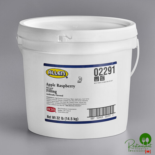 Rich's Allen Apple Raspberry Flavored Filling - 32 lb. Pail