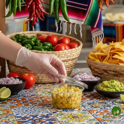 12 oz. Ultra Clear Round Recycled PET Plastic Deli Container with Lid By Prime - 250/Case