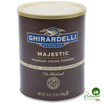 Ghirardelli 2 lb. Majestic Dutch Cocoa Powder