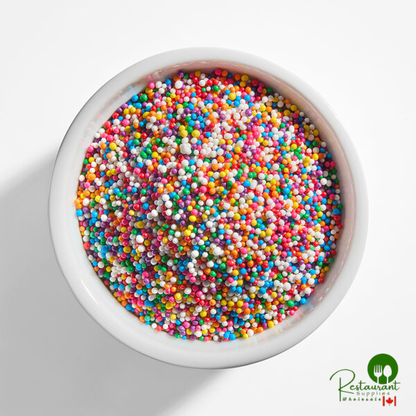 Adourne Expressions Natural Rainbow Nonpareils 25 lb.
