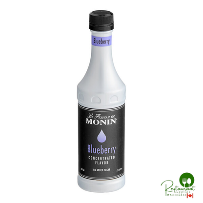 Monin Blueberry Concentrated Flavor 375 mL - 4/Case