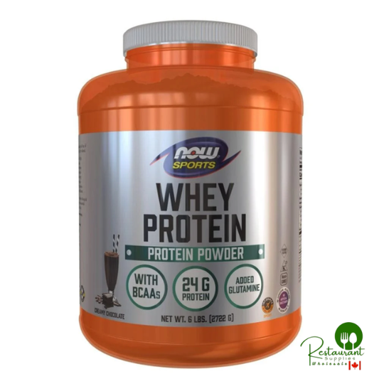 Now Foods Whey Protein 6 lbs. Creamy Chocolate