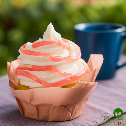 Satin Ice Pink Vanilla Glitter Glaze 10 oz. - 3/Case