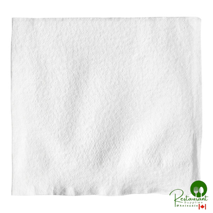 Tork Paper Wiper Plus 12 1/2" x 13" White Light-Duty 1/4 Fold Wiper 430150A - 1,080/Case