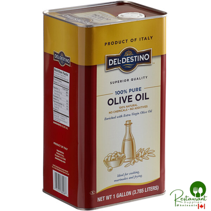 Pure Olive Oil - 1 Gallon Tin