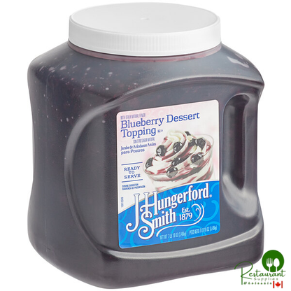 J. Hungerford Smith Blueberry Dessert Topping 115 oz. - 3/Case