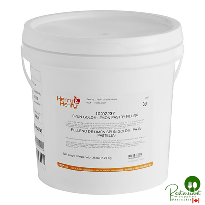 Henry & Henry Spun Gold Lemon Pastry Filling 38 lb.