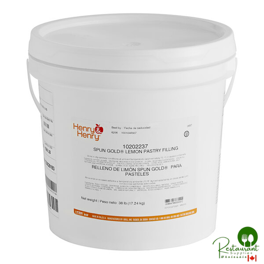 Henry & Henry Spun Gold Lemon Pastry Filling 38 lb.