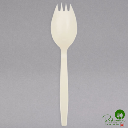 5 1/2" Medium Weight Cornstarch Spork - 1,000/Case