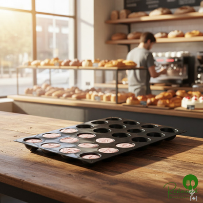 Pavoni Pavoflex 24 Compartment Semi-Sphere Silicone Baking Mold PX001 - 2 3/4" x 1 1/2" Cavities