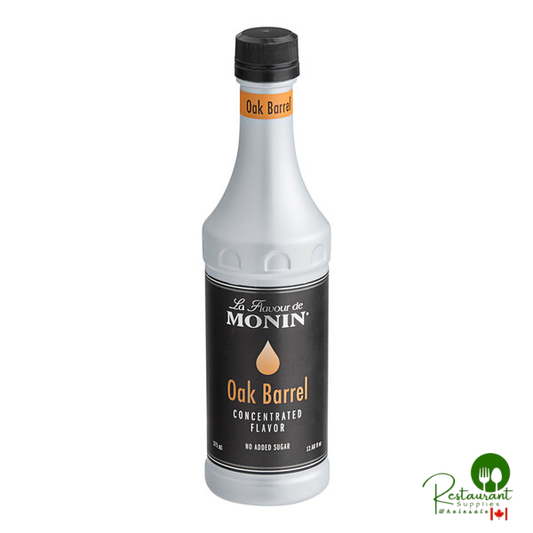 Monin Oak Barrel Concentrated Flavor 375 mL - 4/Case