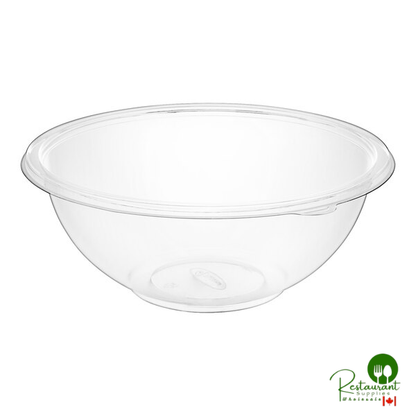 160 oz. Clear PET Plastic Round Catering / Serving Bowl By Prime - 25/Case