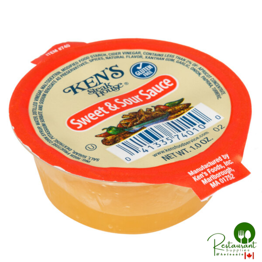 Ken's Foods 1 oz. Sweet & Sour Sauce Portion Cup - 100/Case
