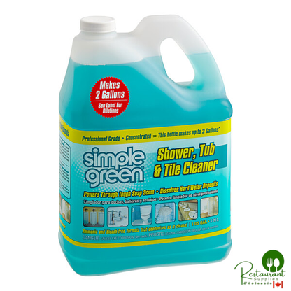 Simple Green 1710000402128 1 Gallon Concentrated Shower, Tub, and Tile Cleaner - 4/Case