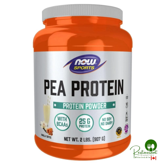 Now Foods Pea Protein Vanilla Toffee 2 lbs.