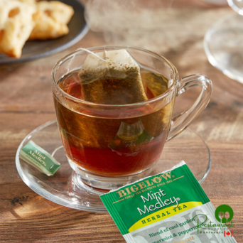 Bigelow Mint Medley Herbal Tea Bags - 168/Case