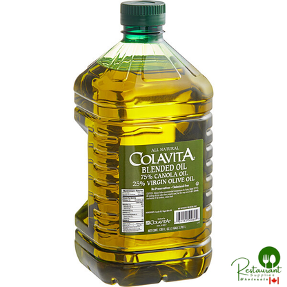Colavita 75% Canola Oil and 25% Olive Oil Blend 1 Gallon - 6/Case