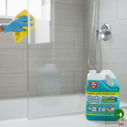 Simple Green 1710000402128 1 Gallon Concentrated Shower, Tub, and Tile Cleaner - 4/Case