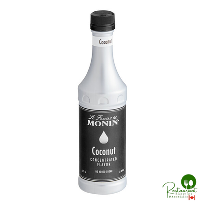 Monin Premium Coconut Concentrated Flavor 375 mL - 4/Case