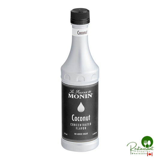 Monin Premium Coconut Concentrated Flavor 375 mL - 4/Case