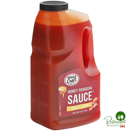Sauce Craft Honey Sriracha Sauce 0.5 Gallon - 4/Case