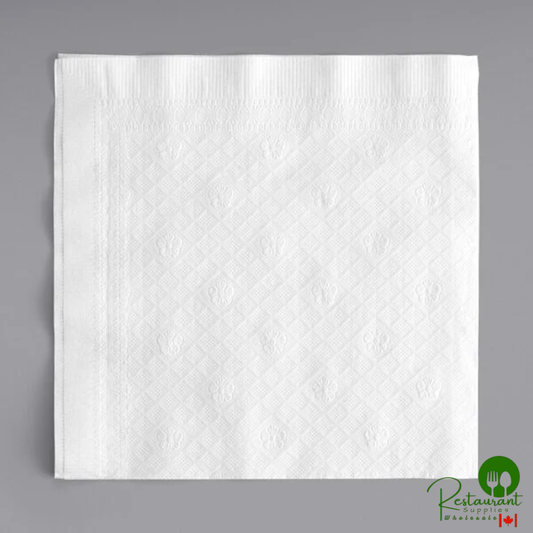 Tork Universal 1-Ply White 1/4 Fold Dinner Napkin 17" x 17" - 4,008/Case