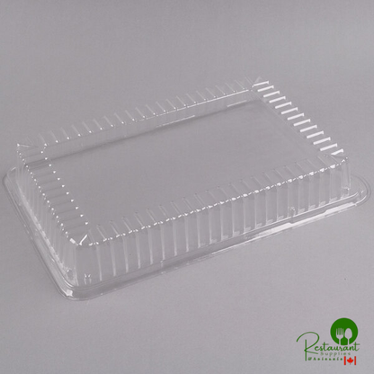 Fineline DDRC1410.L Platter Pleasers 14" x 10" Clear Plastic Rectangular Dome Lid - 50/Case