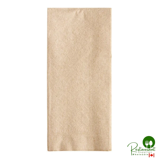 Tork Universal 15" x 17" 1-Ply Kraft 1/8 Fold Dinner Napkin - 3,000/Case