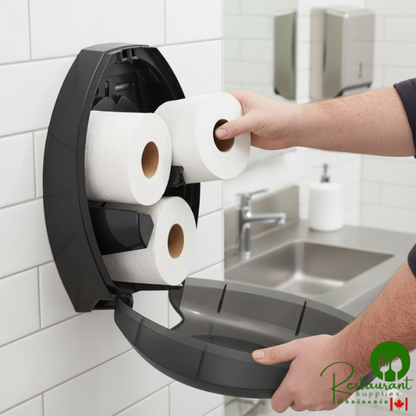 Tork Universal T34 3 3/4" x 4" 2-Ply Standard 616 Sheet Toilet Paper Roll - 48/Case