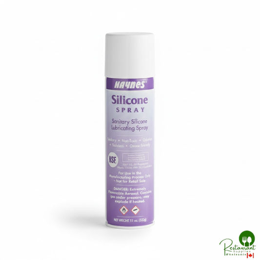Haynes 100 11 oz. Sanitary Silicone Lubricant Spray - 6/Case