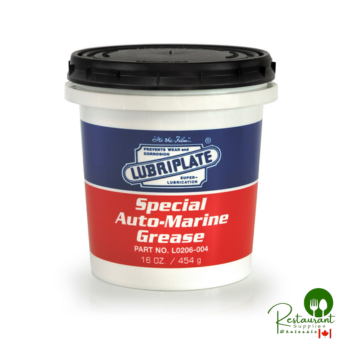 L0206-004 LUBRIPLATE SPECIAL AUTO/MARINE GREASE – CASE OF 12 – 16OZ TUBS