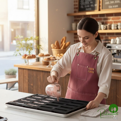 Pavoni Pavoflex 20 Compartment Soft Silicone Baking Mold PX025 - 4 3/4" x 1 1/4" x 1 1/2" Cavities