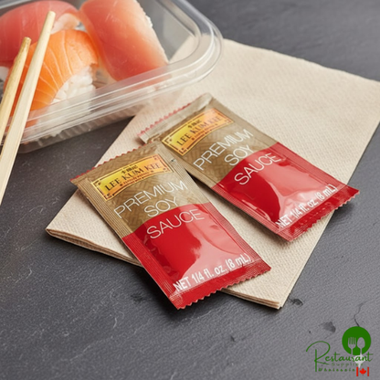 Lee Kum Kee 8 mL Premium Soy Sauce Packets - 500/Case
