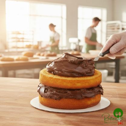 Rich's Classic Chocolate Cake & Donut Icing - 40 lb. Pail