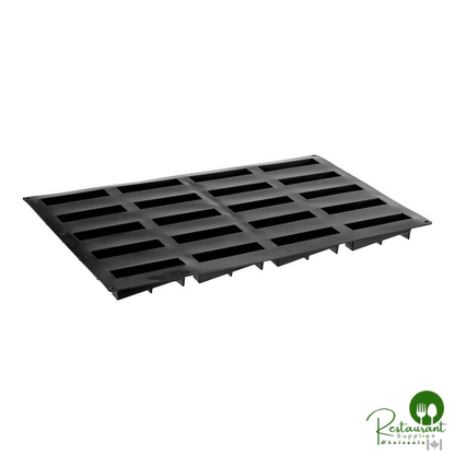 Pavoni Pavoflex 20 Compartment Soft Silicone Baking Mold PX025 - 4 3/4" x 1 1/4" x 1 1/2" Cavities