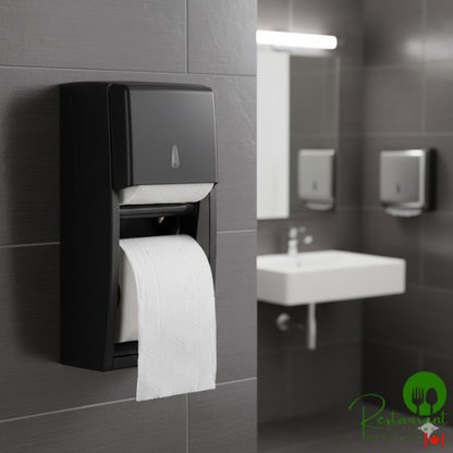 Scott® Professional 4" x 4" Individually-Wrapped 2-Ply 550 Sheet Toilet Paper Roll - 80/Case