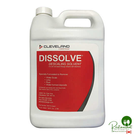 Cleveland 106174 1 Gallon Dissolve Boiler Delimer / Descaling Solvent - 6/Case