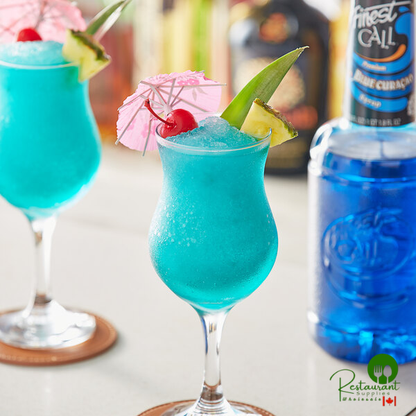 Finest Call 1 Liter Premium Blue Curacao Syrup - 12/Case | Canada