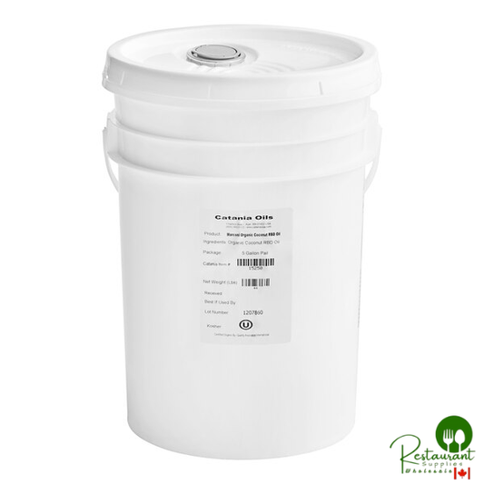 Catania Spagna 100% Organic Coconut Oil - 44 lb. Pail