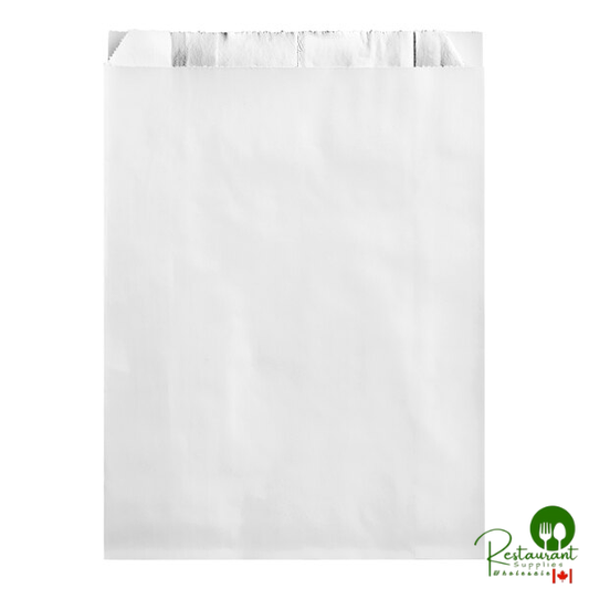 Bagcraft 5 1/4" x 2" x 7" White Foil Insulated Sandwich Bag - 1,000/Case