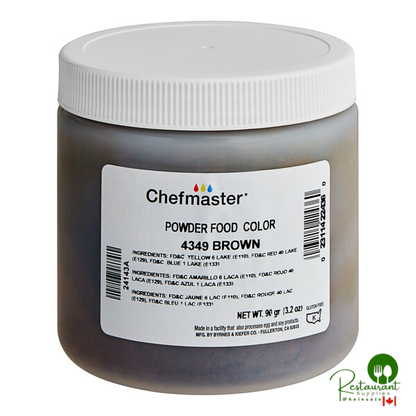 Chefmaster Brown Dry Powder Food Color 90 Gram