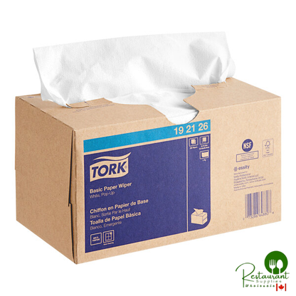 Tork Basic Paper 9" x 10" White Light-Duty Wiper 192126 - 6,000/Case