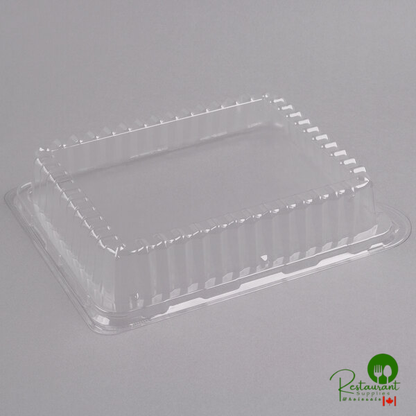 Fineline DDRC810.L Platter Pleasers 10" x 8" Clear Plastic Rectangular Dome Lid - 50/Case