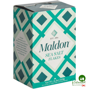 Maldon Sea Salt Flakes 8.5 oz. - 12/Case