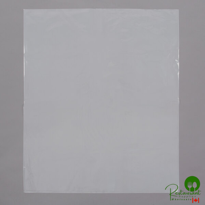 LK Packaging 40F-2832 Heavy-Duty Plastic Food Bag 28" x 32" Flat - 100/Box