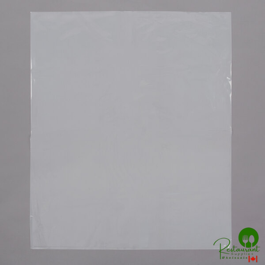 LK Packaging 40F-2832 Heavy-Duty Plastic Food Bag 28" x 32" Flat - 100/Box
