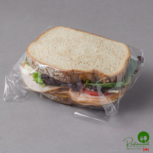 LK Packaging 15" x 15" BOPP Clear Deli Sandwich Wrap - 1,000/Case