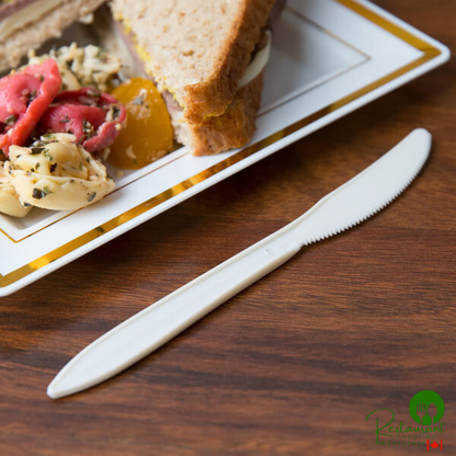 6 3/8" Medium Weight Cornstarch Knife - 1,000/Case